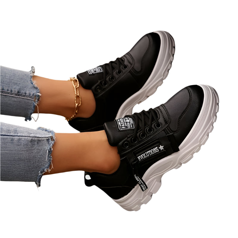 Women's Lace-Up Lightweight Sneakers