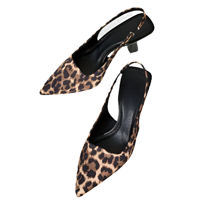 Women's Leopard Print Stiletto Heels