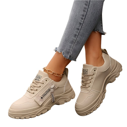 Women's Lace-Up Lightweight Sneakers