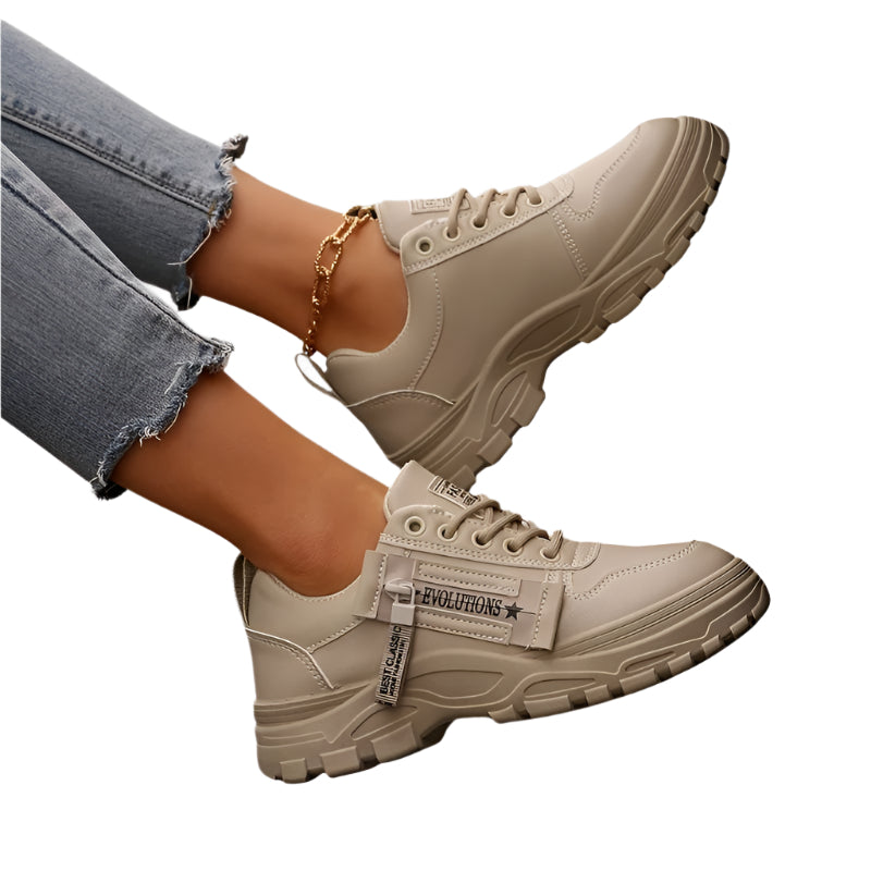 Women's Lace-Up Lightweight Sneakers