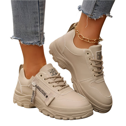 Women's Lace-Up Lightweight Sneakers