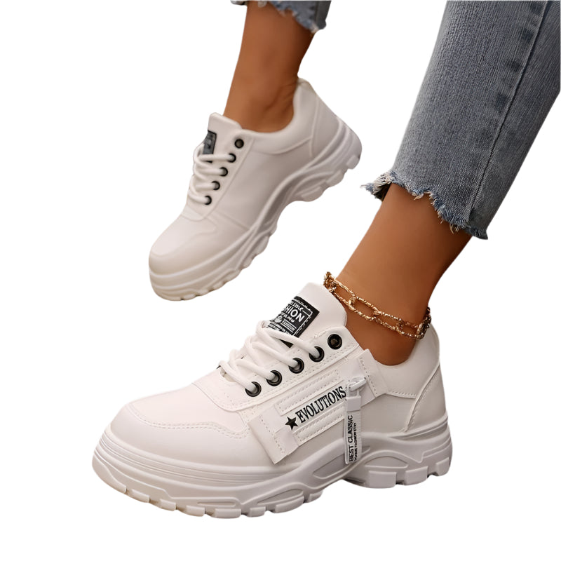 Women's Lace-Up Lightweight Sneakers