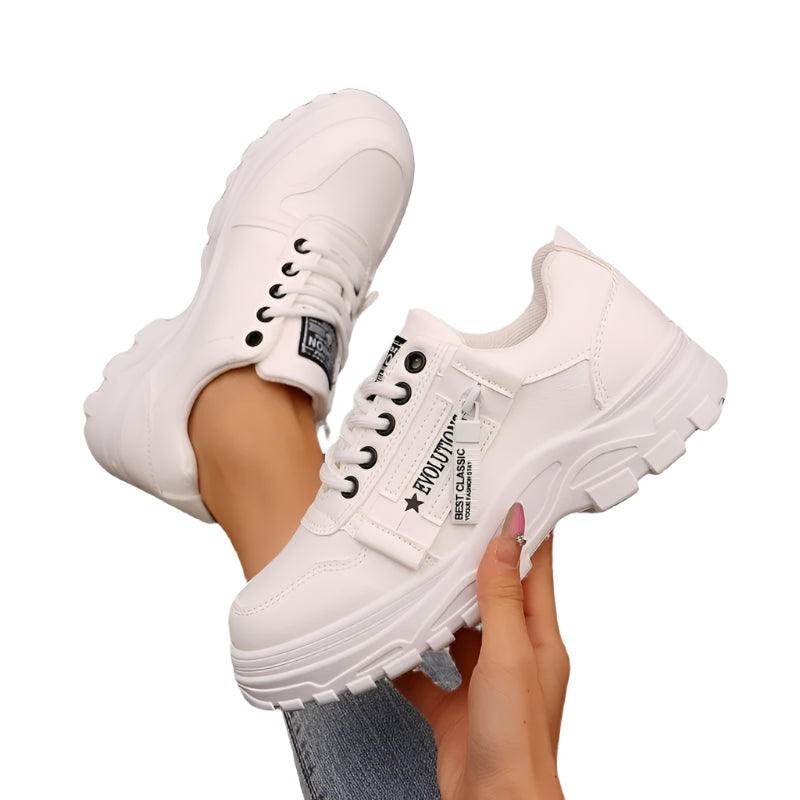 Women's Lace-Up Lightweight Sneakers